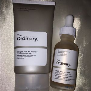 The ordinary salicylic acid mask & lactic acid NEW